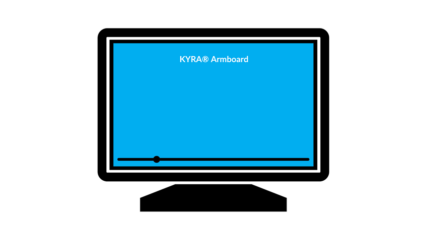 KYRA® Swivel Armboard
